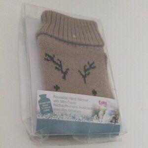 Cozy Wear Reusable Hand Warmer with Mini Cover New